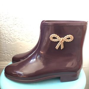 NEW! Mel by Melissa ankle rain boot size 7